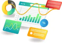 Animated Graph, wave line and a couple other items in backgrounds